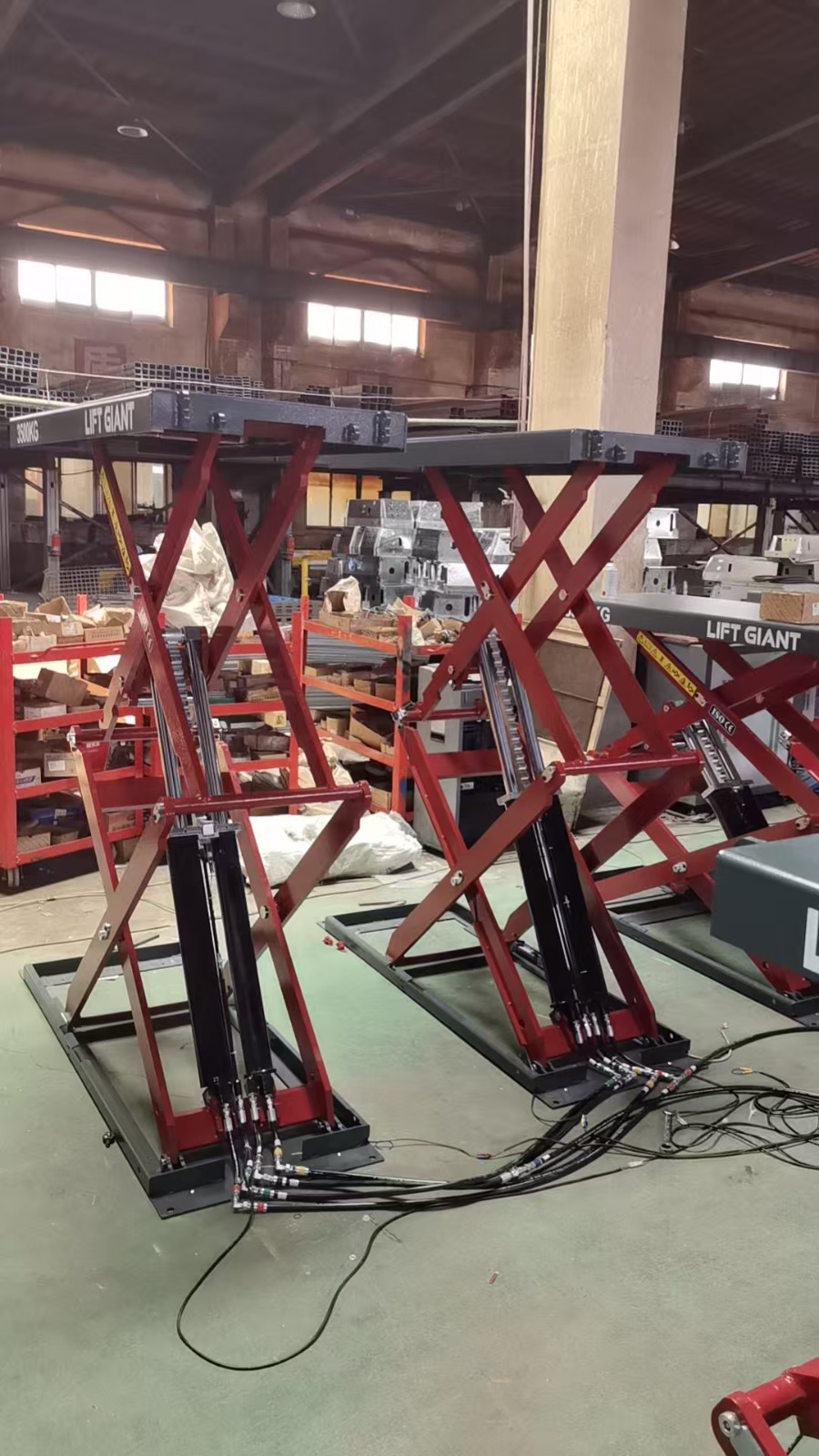 LGX40 High Rise Double Scissor Lift for Workshops