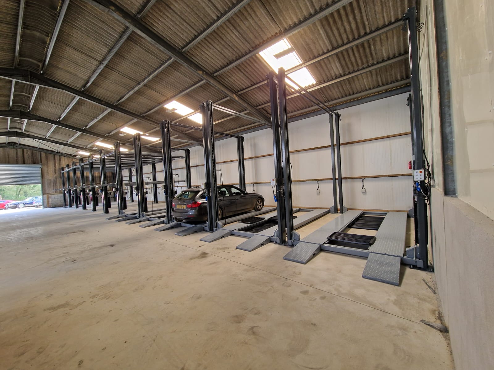 Triple Level Parking Lift – Stack Up to 3 Vehicles