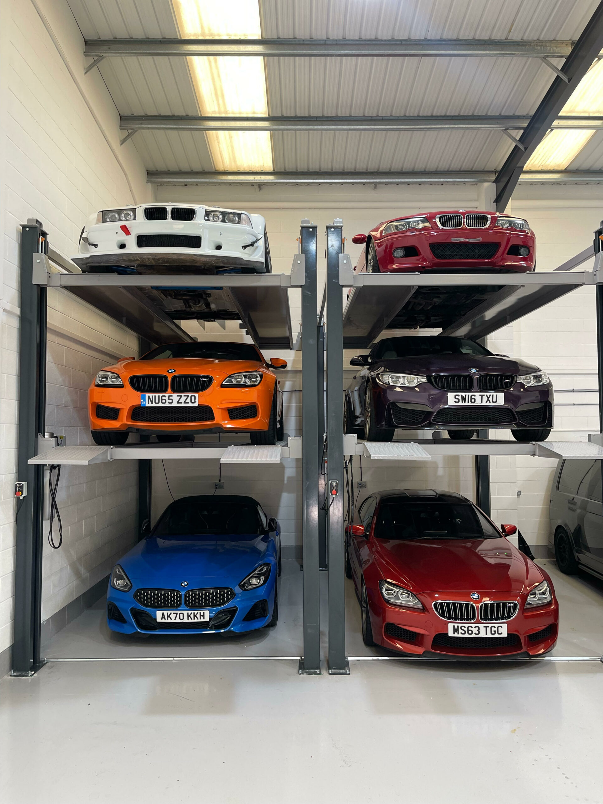 Triple Level Parking Lift – Stack Up to 3 Vehicles