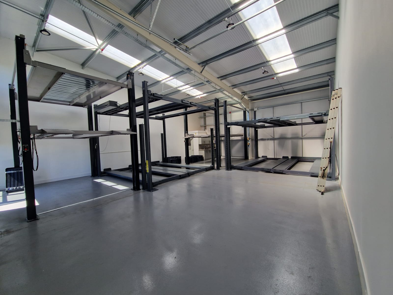 Triple Level Double Wide Car Parking Lift