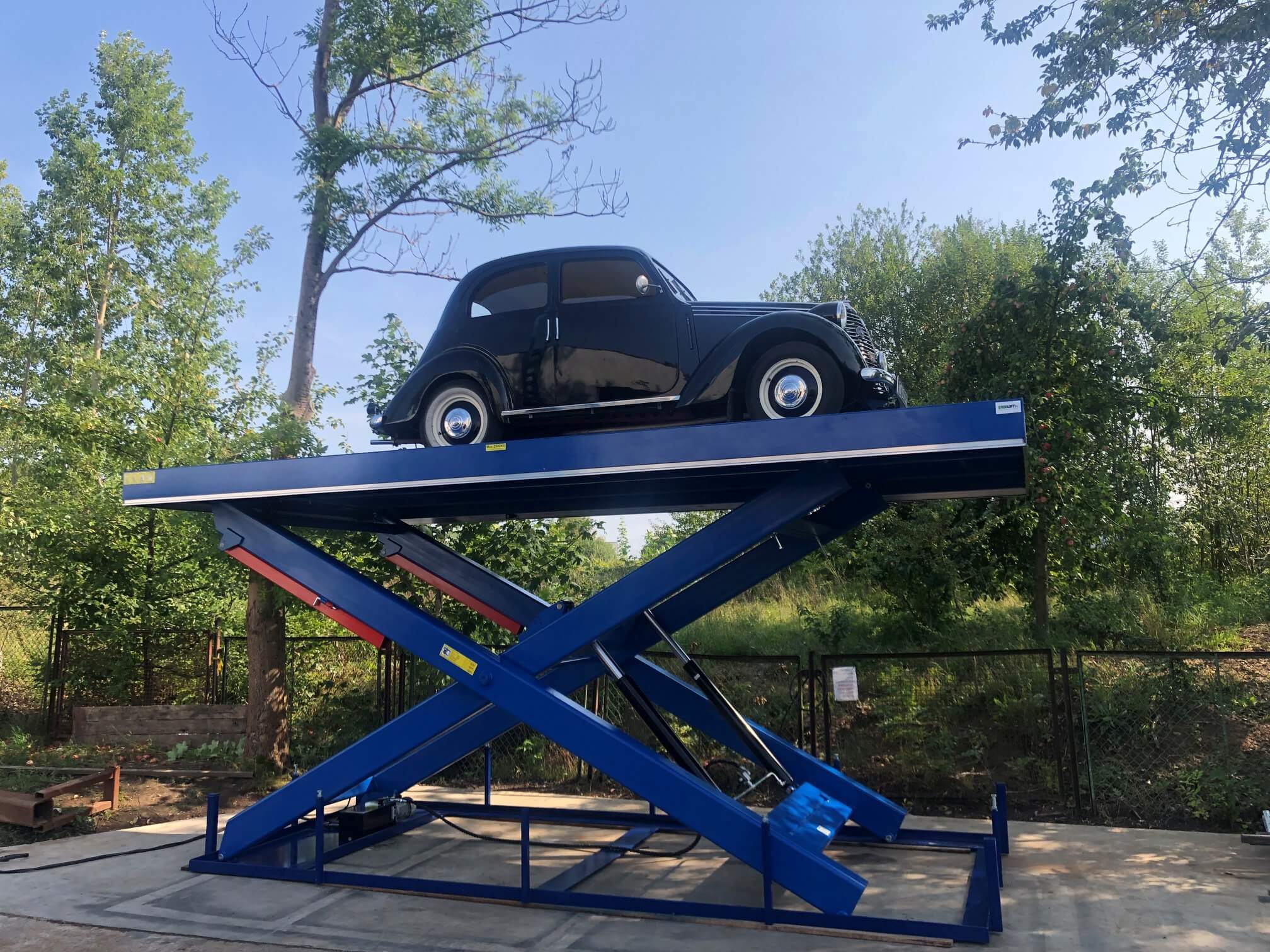 Floor To Floor Car Scissor Lift