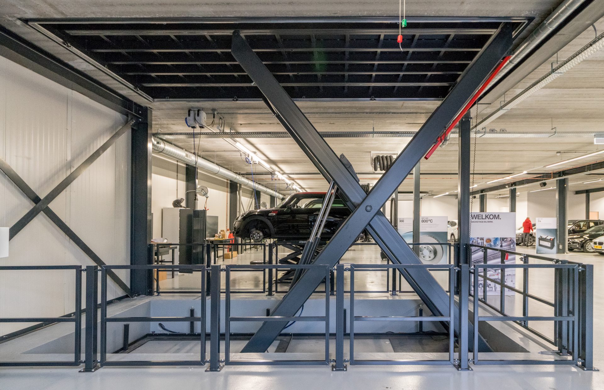 Floor To Floor Car Scissor Lift